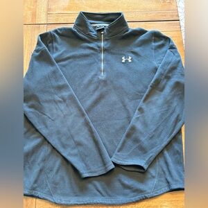 Men’s UA fleece pull over quarter zip